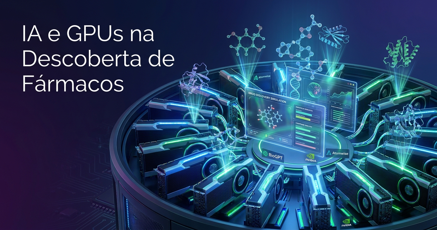 IA Acelera Descoberta de Fármacos com GPU e Plataforma