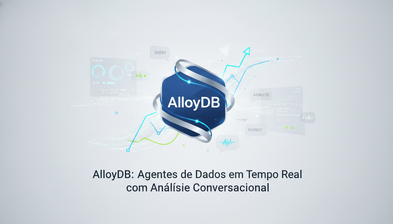 AlloyDB: Agentes de Dados em Tempo Real com Análise Conversacional