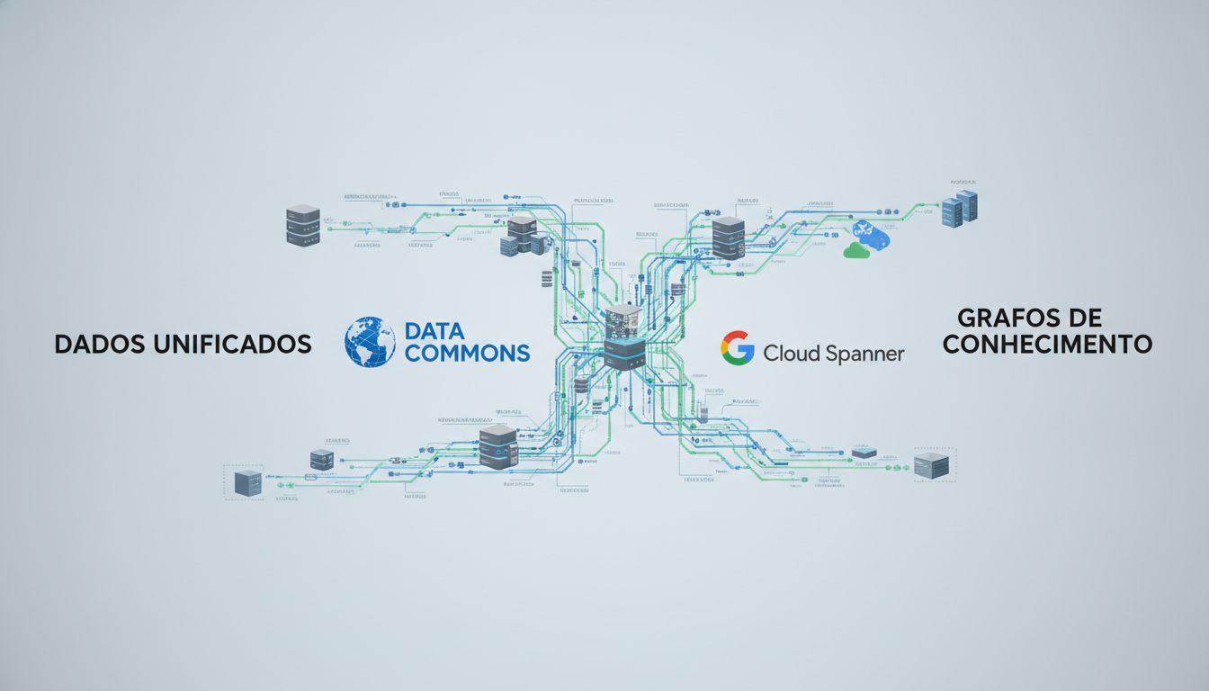 Dados Unificados: Grafos de Conhecimento com Data Commons no Spanner