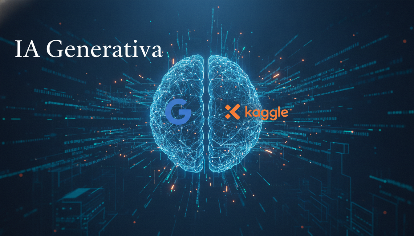 IA Generativa: Curso Gratuito da Google e Kaggle para 353 mil devs