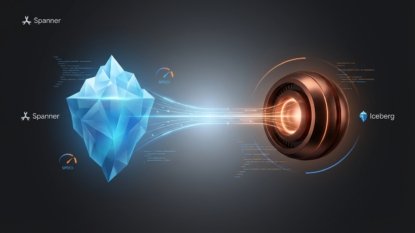 Spanner e Iceberg: Dados rápidos e atualizados