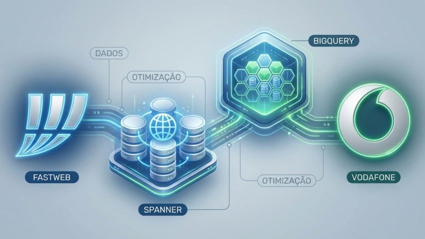 Fastweb e Vodafone Otimizam Dados com Spanner e BigQuery