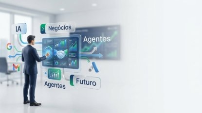 IA no Trabalho: Gigantes Revelam Como Agentes Fazem Negócios