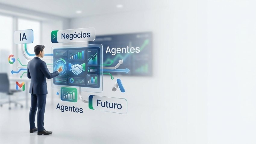 IA no Trabalho: Gigantes Revelam Como Agentes Fazem Negócios