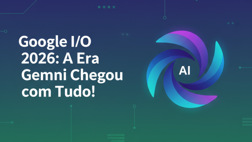 Google I/O 2026: A Era Gemini Chegou com Tudo!