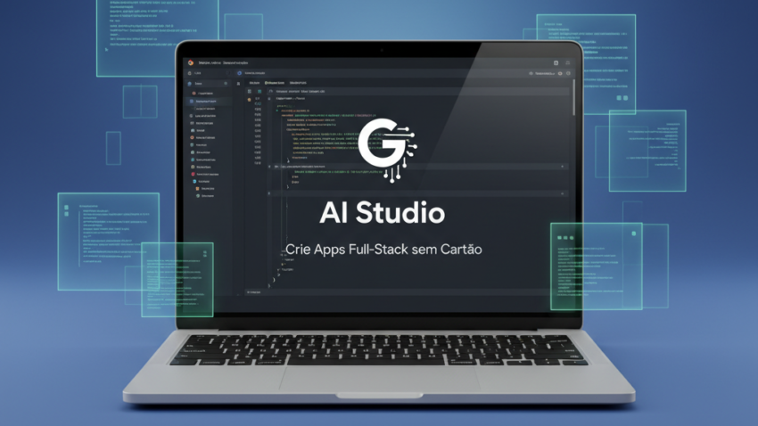 Google AI Studio: Crie apps Full-Stack sem cartão