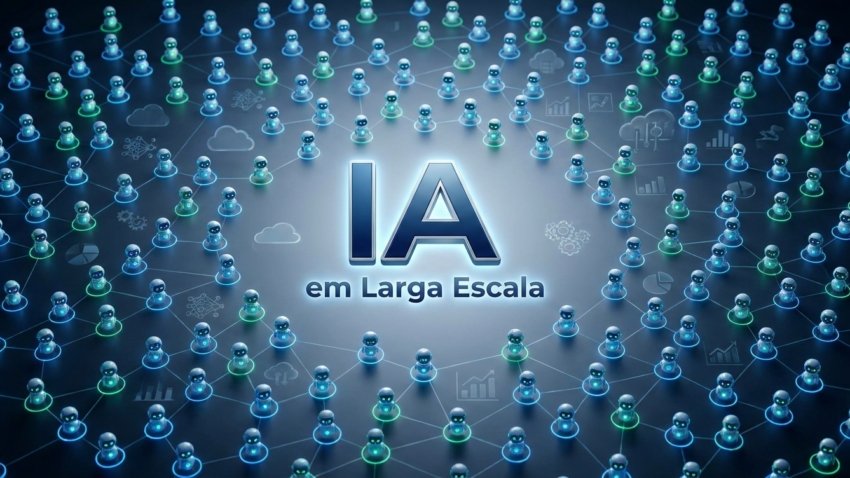 IA em Larga Escala: 1000 Agentes para um Desafio Computacional